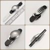 "Carabiner-Ready Multi-Tool â€“ Clip to Backpacks for On-the-Go Meals"