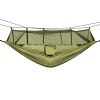 600lbs Load 2 Persons Hammock with Mosquito Net Outdoor Hiking Camping Hommock Portable Nylon Swing Hanging Bed