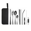 Portable Picnic Knife and Fork Tool With Storage Bag for Outdoor
