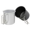 Portable Outdoor Camping Water Cup with Foldable Handle